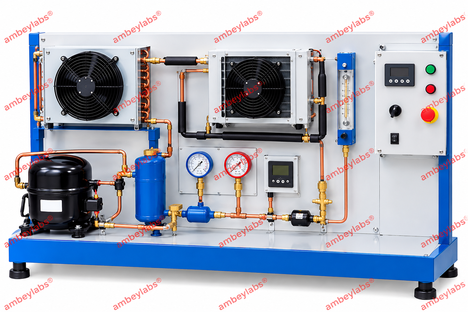 AL-E1167 REFRIGERATION, HEATING & AIR CONDITIONING (HVAC) EXPERIMENTAL PLANT